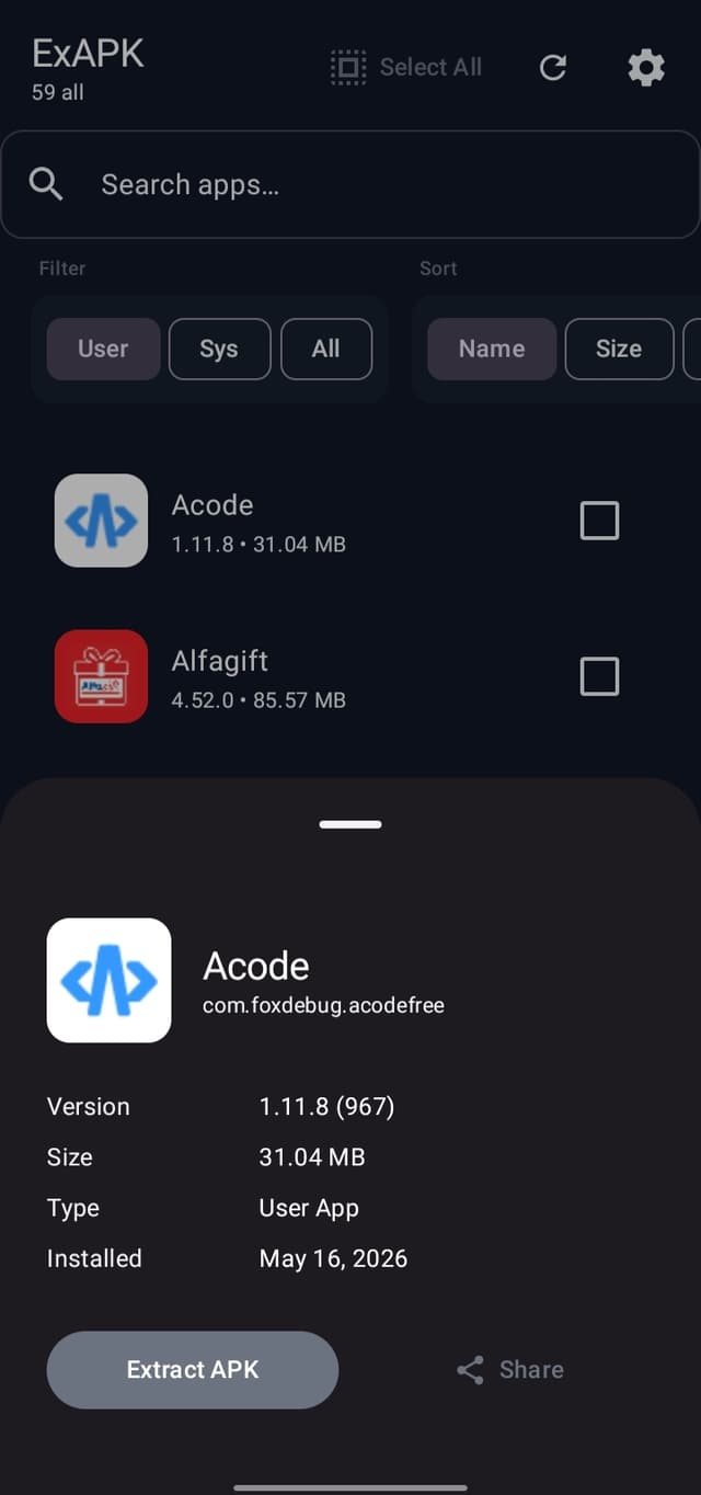 APK Extraction
